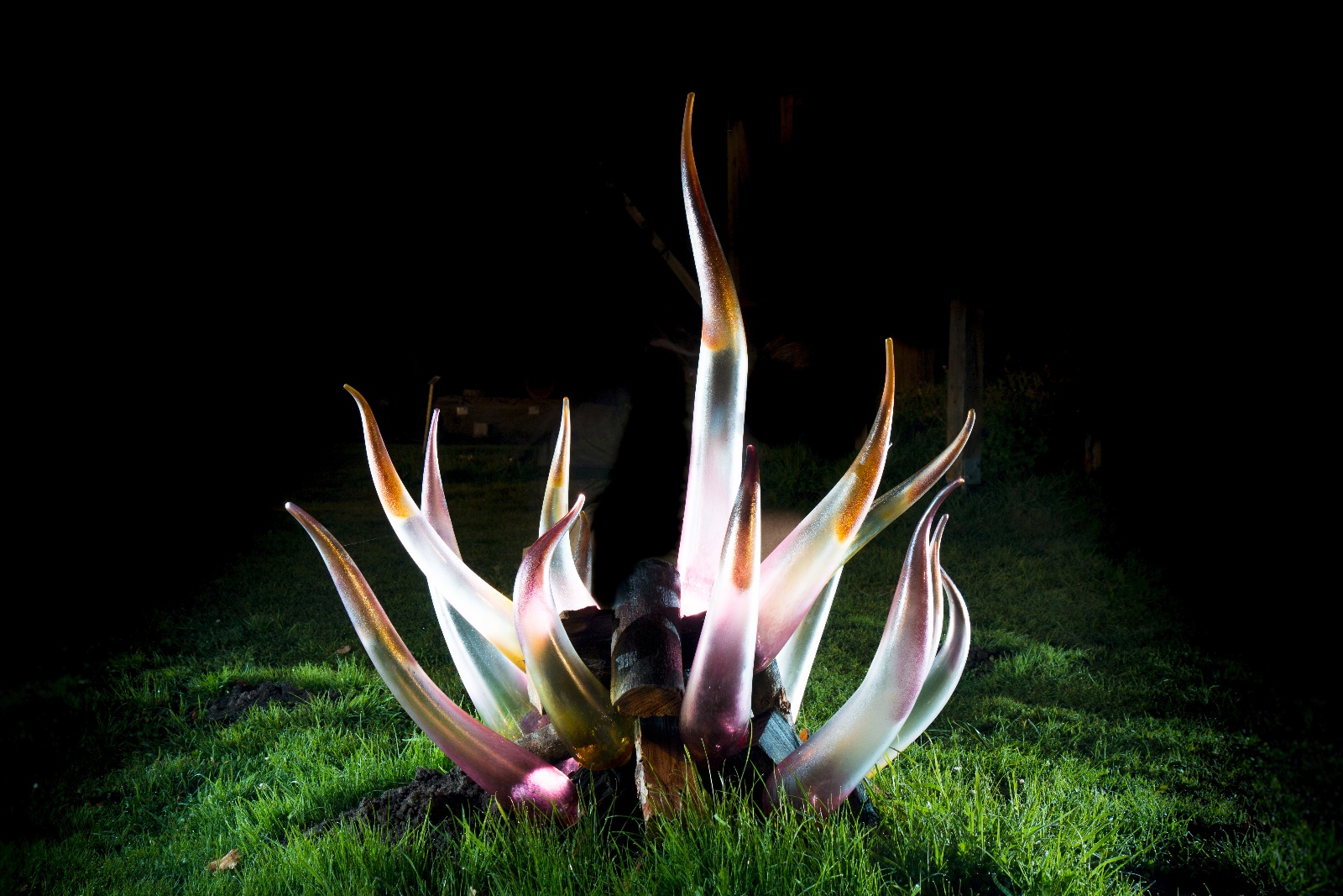  Glasplastik und Garten Munster 2016