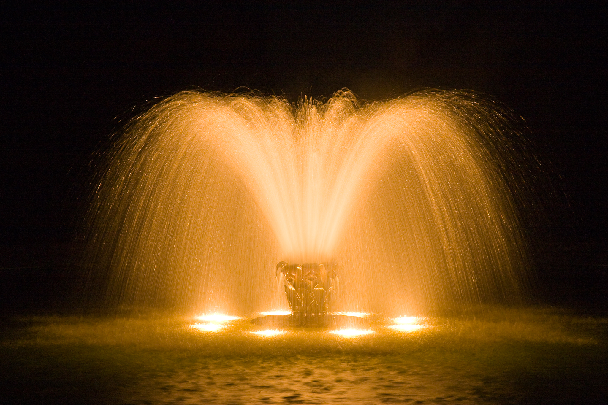 Brunnen-Illumination