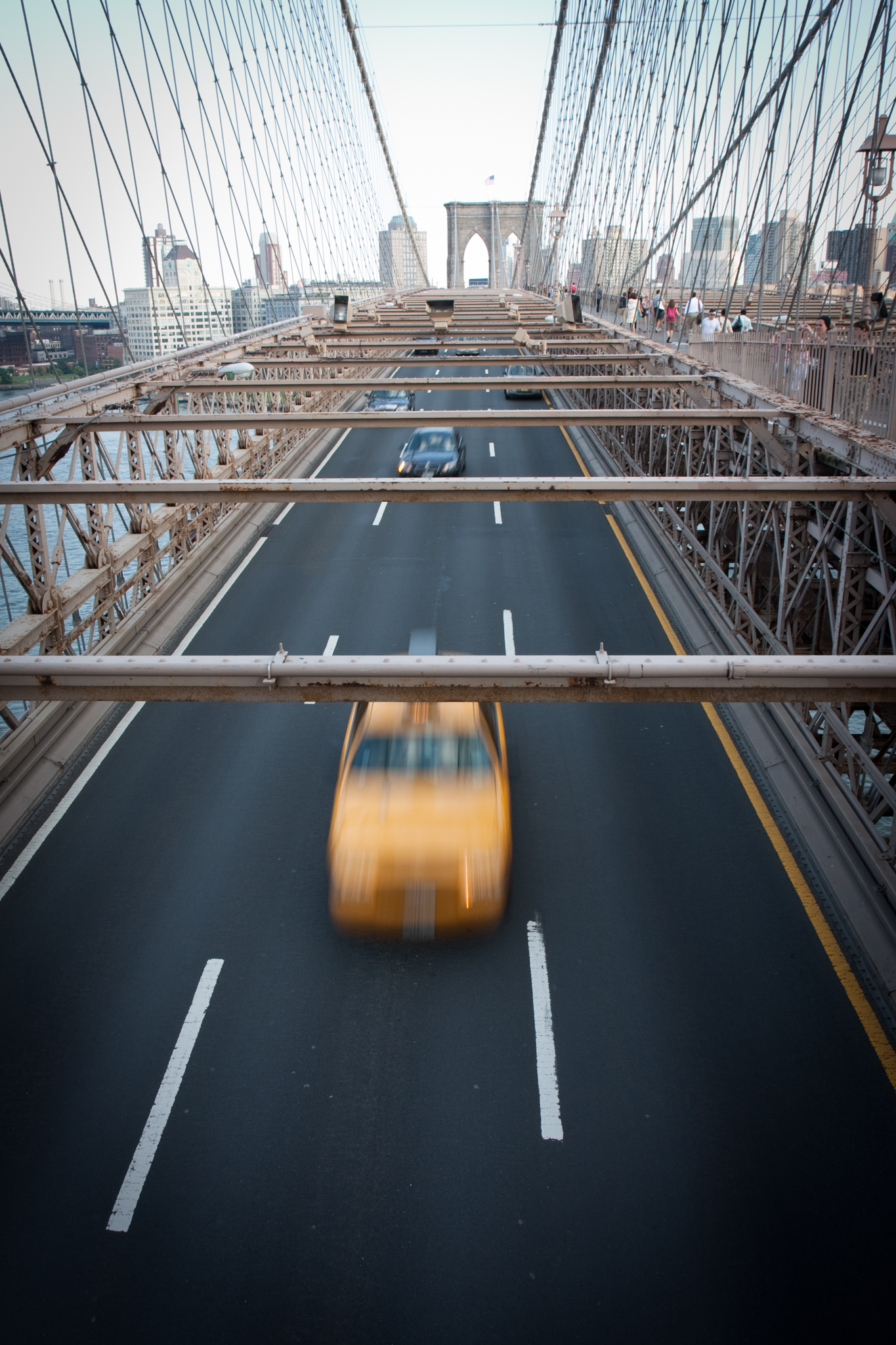 Speeding Brooklyn Bridge
