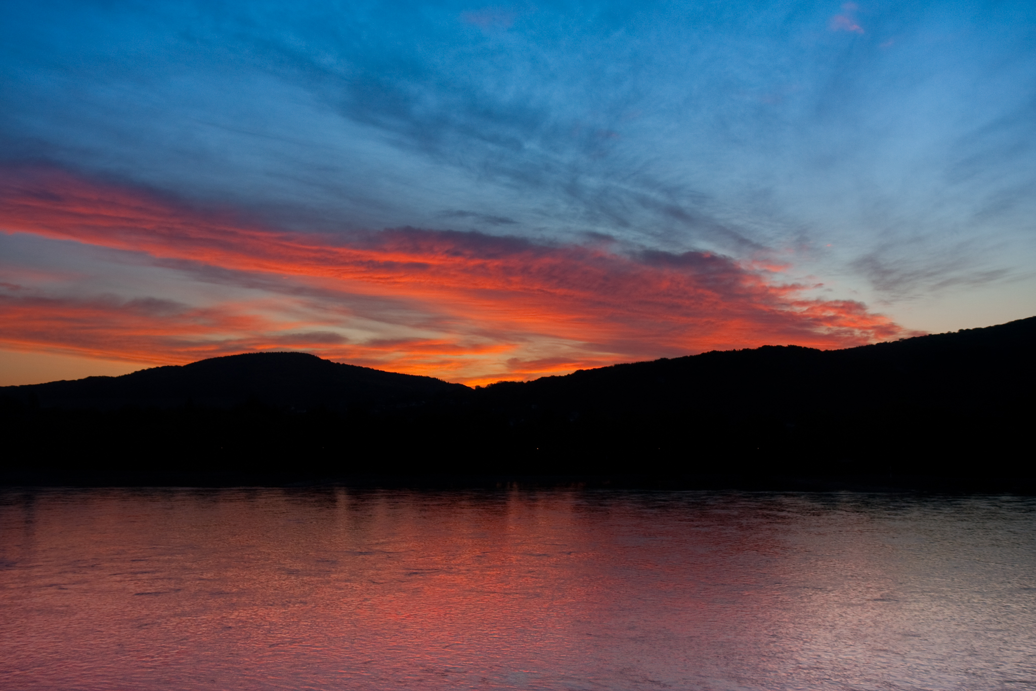 Farben über dem Petersberg